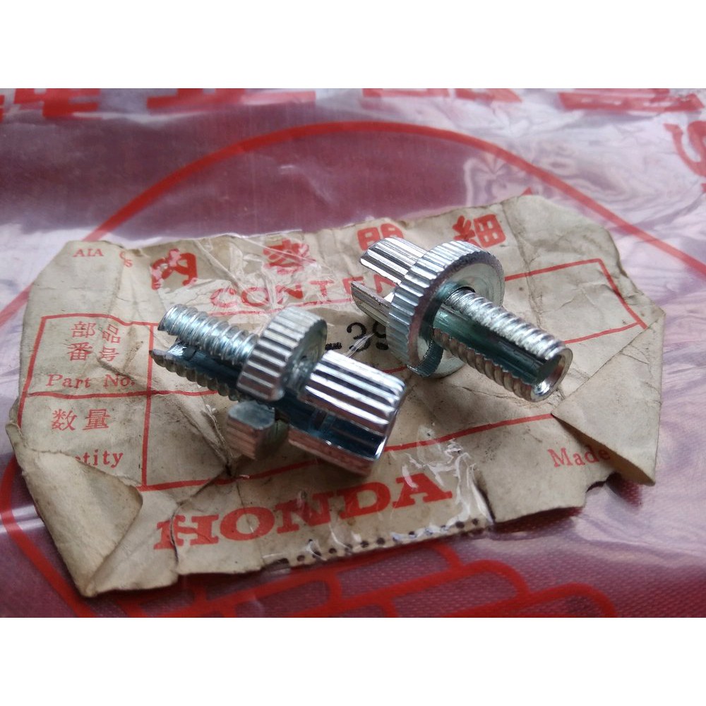 mur baut setelan stelan atur kopling rem di holder ori original NOS cb 100 125 cb100 cb125 gl cg s90