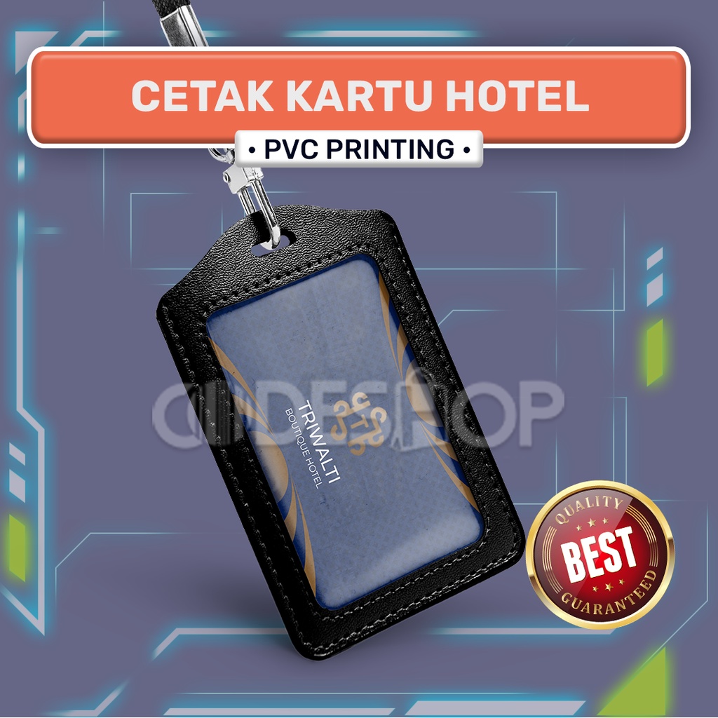 Cetak Kartu Hotel Blangko Card Preprinted PVC