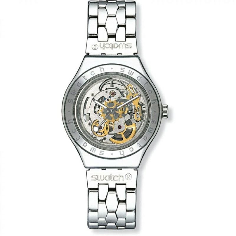Swatch Irony Jam Tangan Rantai Unisex AUTOMATIC YAS100G BODY & SOUL Original