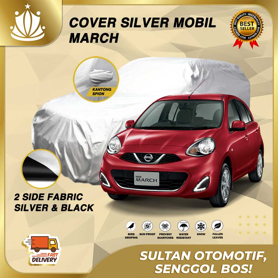 Custom Body Cover Mobil Nissan March / Sarung Mobil March