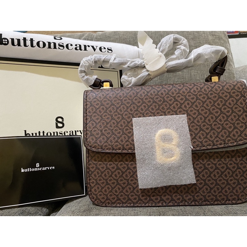 [New] Audrey Bag by Buttonscarves - Brown