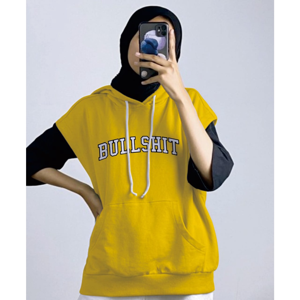 ROMPI HOODIE BULLSH// ROMPI HOODIE UNISEX TEBAL KEKINIAN TERBARU