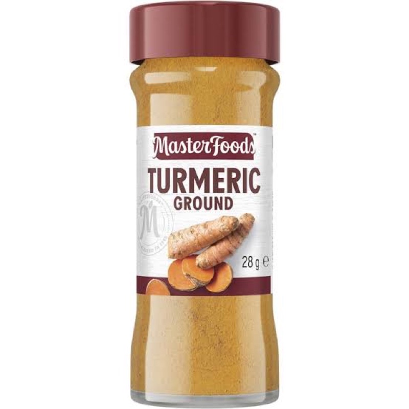 

Masterfoods Turmeric Ground 28gr | Masterfood Kunyit Bubuk 28 gr