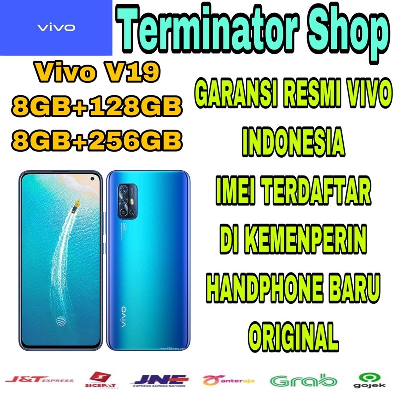 Vivo V19 8/128 8/256 ROM 128gb ROM 256gb New Garansi Resmi