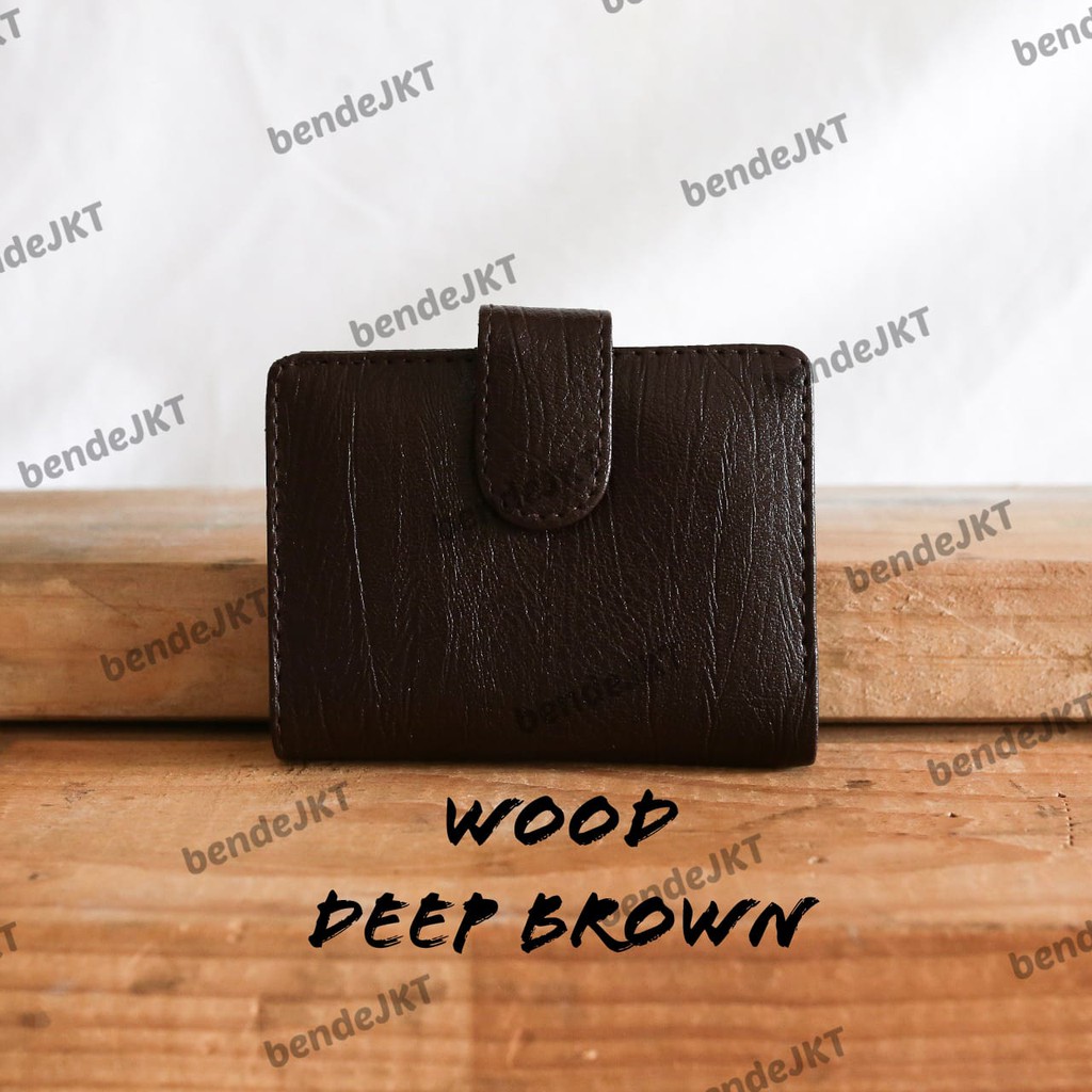 BENDE - DOMPET KARTU PRIA WOOD SERIES DAN UANG KERTAS PREMIUM TEMPAT KARTU