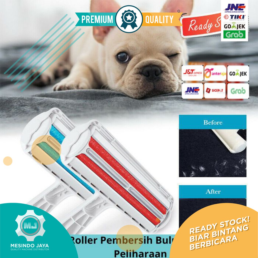 REUSABLE - MAGIC / LINT ROLLER PET HAIR REMOVAL PEMBERSIH BULU HEWAN