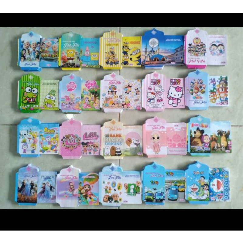 [COD] [Lembaran] amplop lebaran 2023 angpao lebaran amplop snack amplop viral (harga perlembar belum