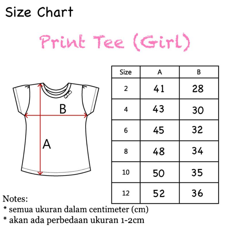 Kaos Printed Tee Loopie Kids motif Kuda Poni