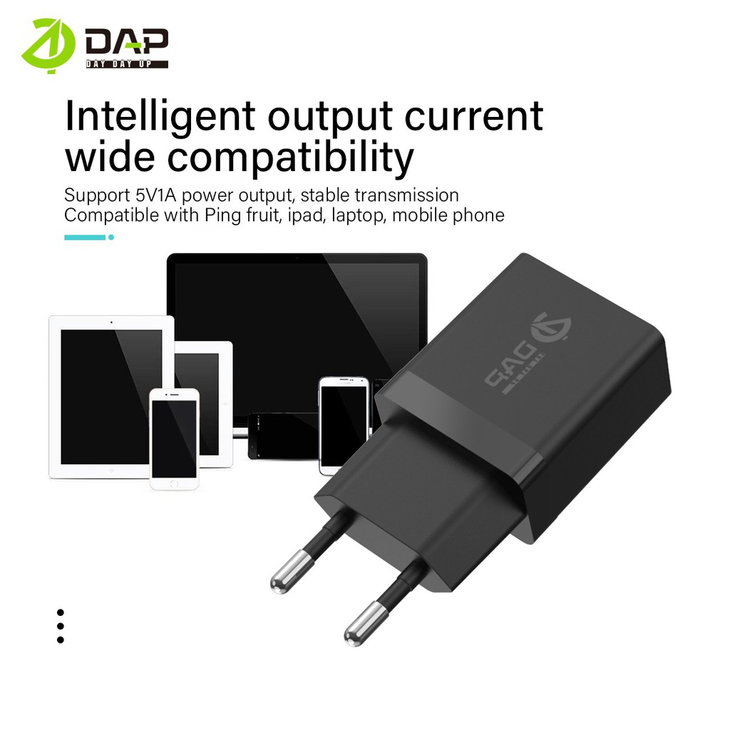 DAP D-AT6(N) Mini Travel Charger Single USB - 1 Toples 30 Pcs