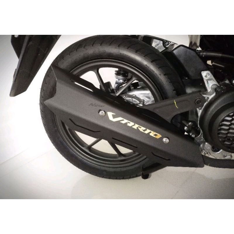 Tutup Knalpot Vario 125/150 cbs iss 2018-2021/ Cover Muffler Vario