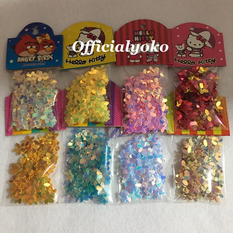 Manik Payet Bentuk Bunga Jepang (5gram)