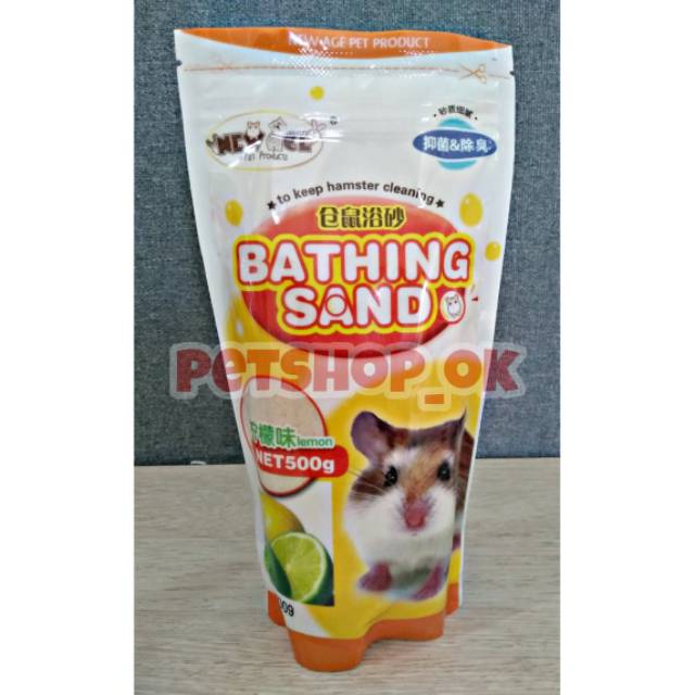 Bathing sand for Hamster pasir mandi hamster 500gr