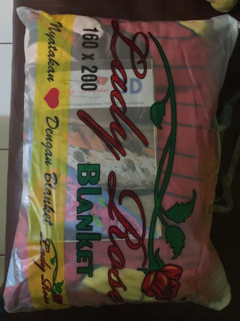 Selimut 3d Karakter Lady Rose Uk. 160x200cm Banyak Pilihan!!