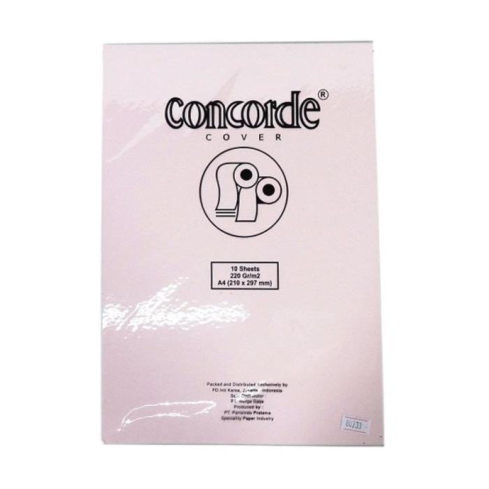 

KERTAS CONCORDE A4 220 GR 80233 PINK