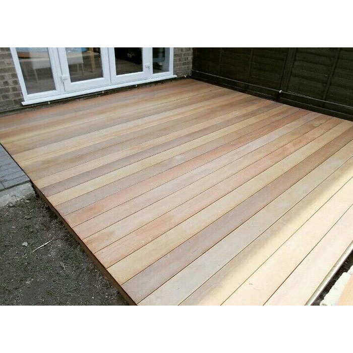 Papan kayu ulin polos tebal 3 cm panjang 180 cm