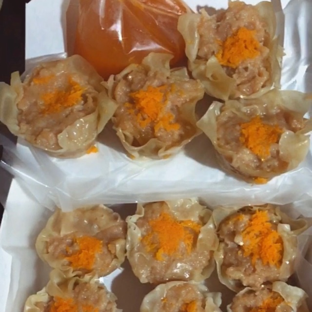 

Siomay ayam campur udang