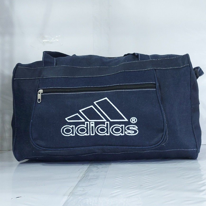 TAS PAKAIAN ADIDAS JEANS BESAR / TRAVEL BAG JEANS BESAR  / TAS TRAVEL ADIDAS  / TAS PAKAIAN MURAH