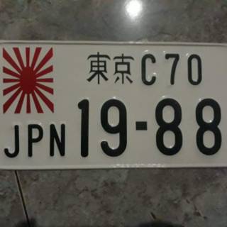 Plat nomor luar negeri plat nomor custom | Shopee Indonesia