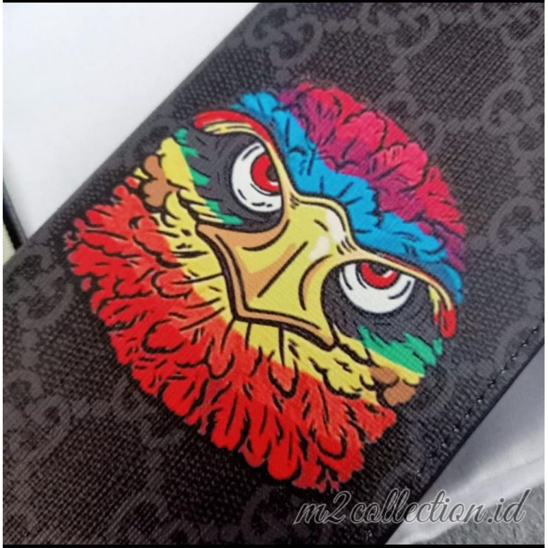 Gucci OWL Print Men WalletUnisex wallet