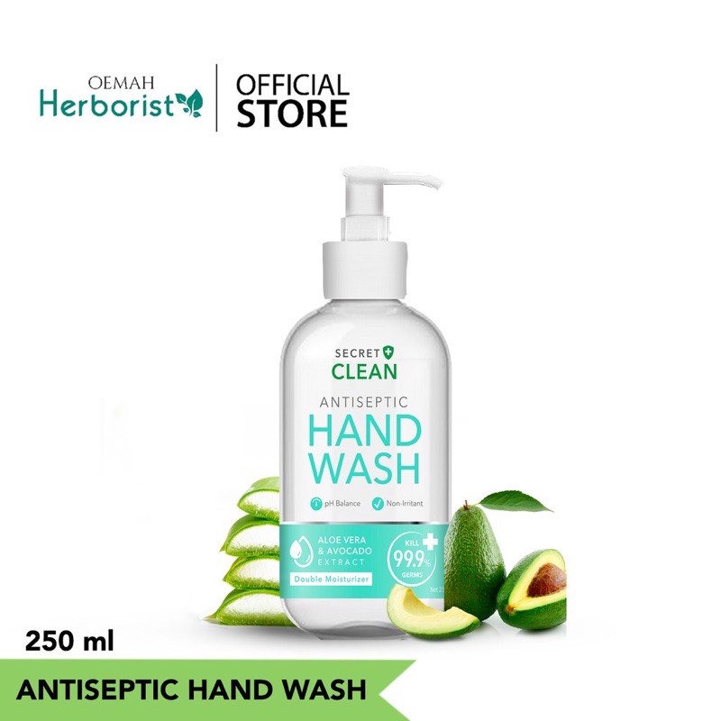 Secret Clean Antiseptic Hand Wash 250ml