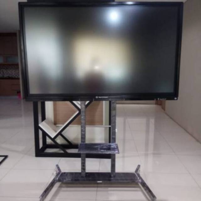 BRAKET STANDING TV 100 84 80 75 70 65 60 55 50 49 43 INCH BEST QUALITY