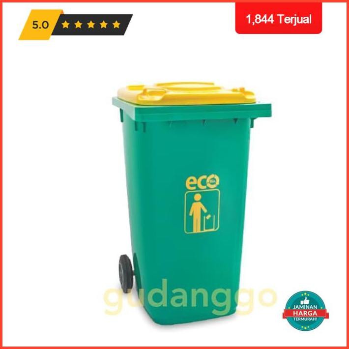 Jual Tempat Sampah Roda 240 Liter Dustbin Besar Kuat Tebal Terlaris ...
