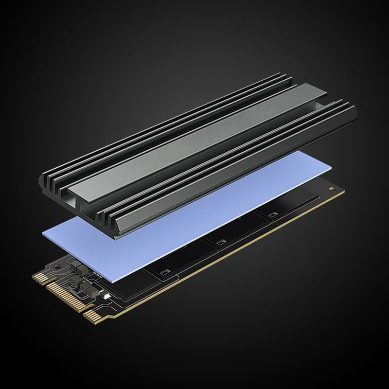 Vivi M.2 Kipas Pendingin Heatsink Hard Disk SSD M2 NVME 2280 PCIE Bahan Silikon