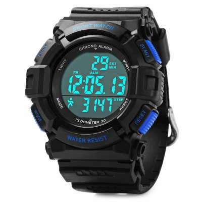 SKMEI Pedometer Sport Watch 1116 Original WR 50M - Blue