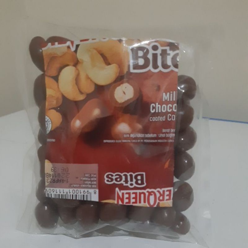 

SILVERQUEEN BITES kacang mede 250GR coklat kiloan- coklat lebaran -coklatmurah