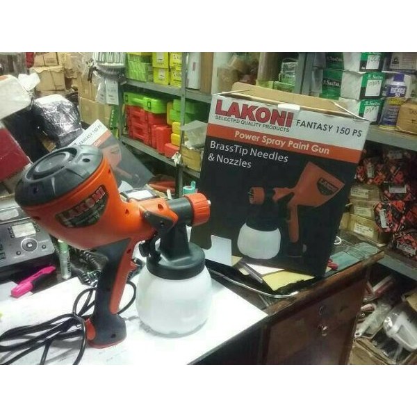 Spray Gun Elektrik Lakoni Electric Listrik Fantasy Fantasi 150 Ps , New