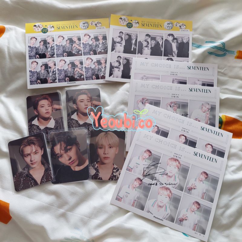 OFFICIAL DICON SEVENTEEN LUXURY EDITION SET SCOUPS JOSHUA JEONGHAN JUN HOSHI WOOZI DK SEUNGKWAN VERN