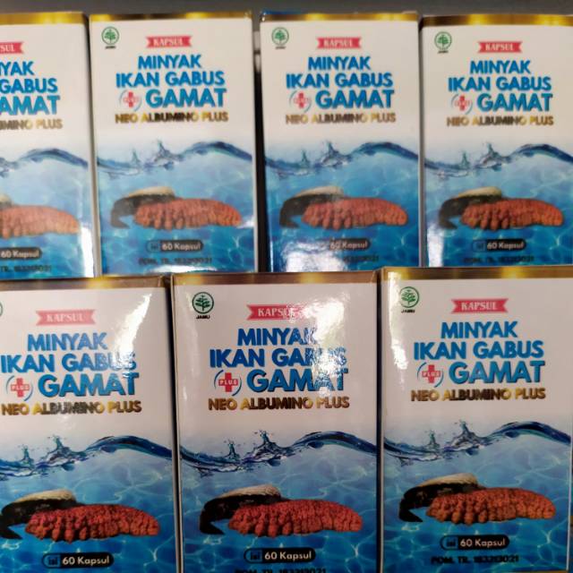 MINYAK IKAN GABUS NEOALBUMINO MINYAK IKAN GABUS DAN GAMAT