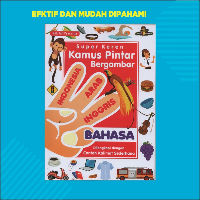 Mg Kamus 3 Bahasa Lengkap Bergambar Indonesia Inggris Arab Shopee Indonesia