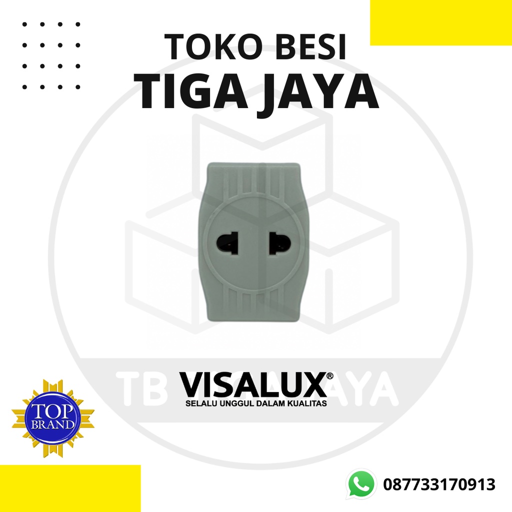 tee steker kombinasi visalux