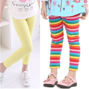 Legging Anak Perempuan 1 7 Thn Polos dan Motif bahan Legging Anak Perempuan 1 7 Thn Polos dan Motif bahan