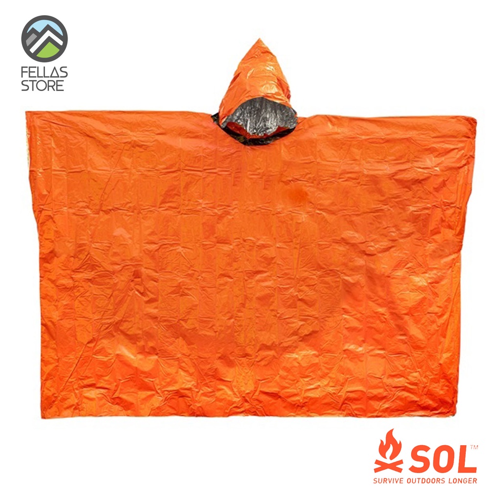 SOL - Thermal Poncho - Emergency Blanket