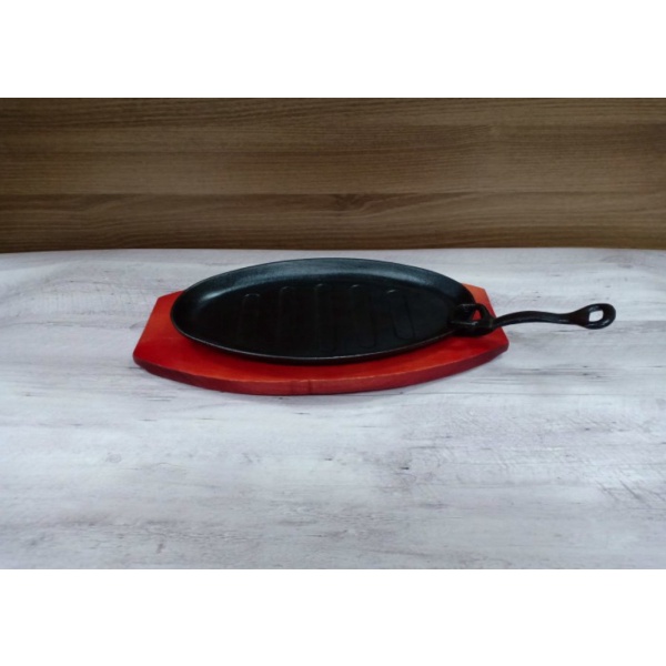 

Limited STEAK HOT PLATE OVAL GARIS / PIRING STEAK BENTUK OVAL / HOTPLO