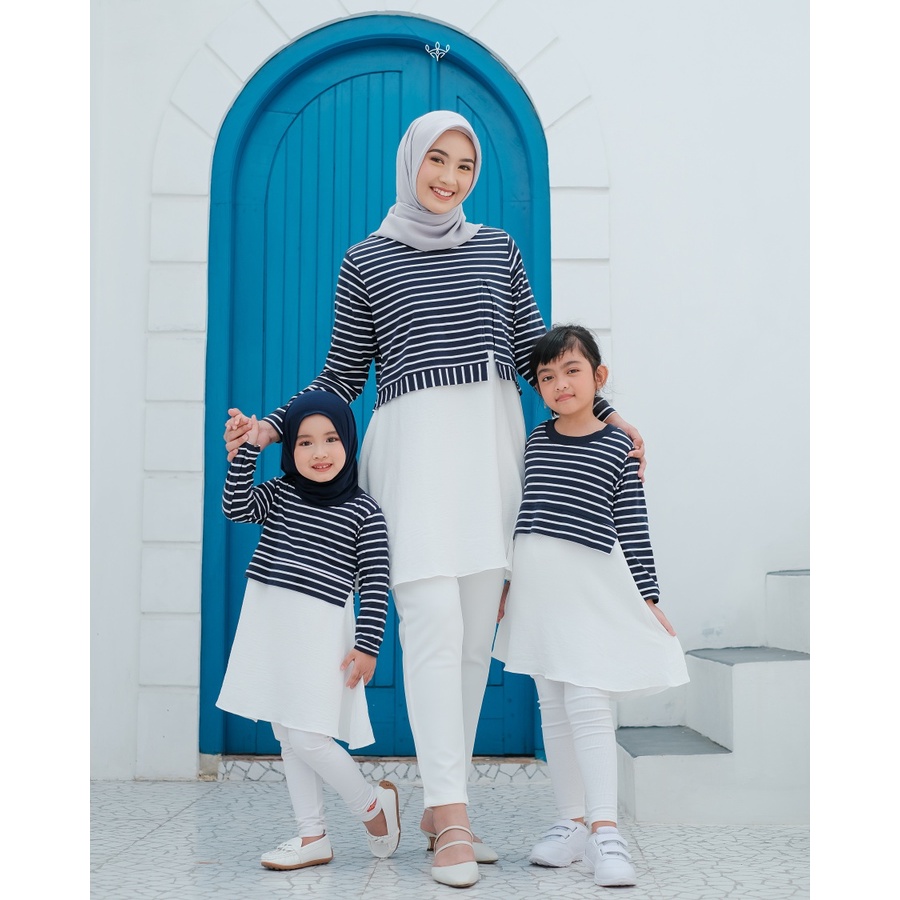 Wimi.id Milan Family Set - Navy | Family Set | Baju Ibu Hamil &amp; Menyusui