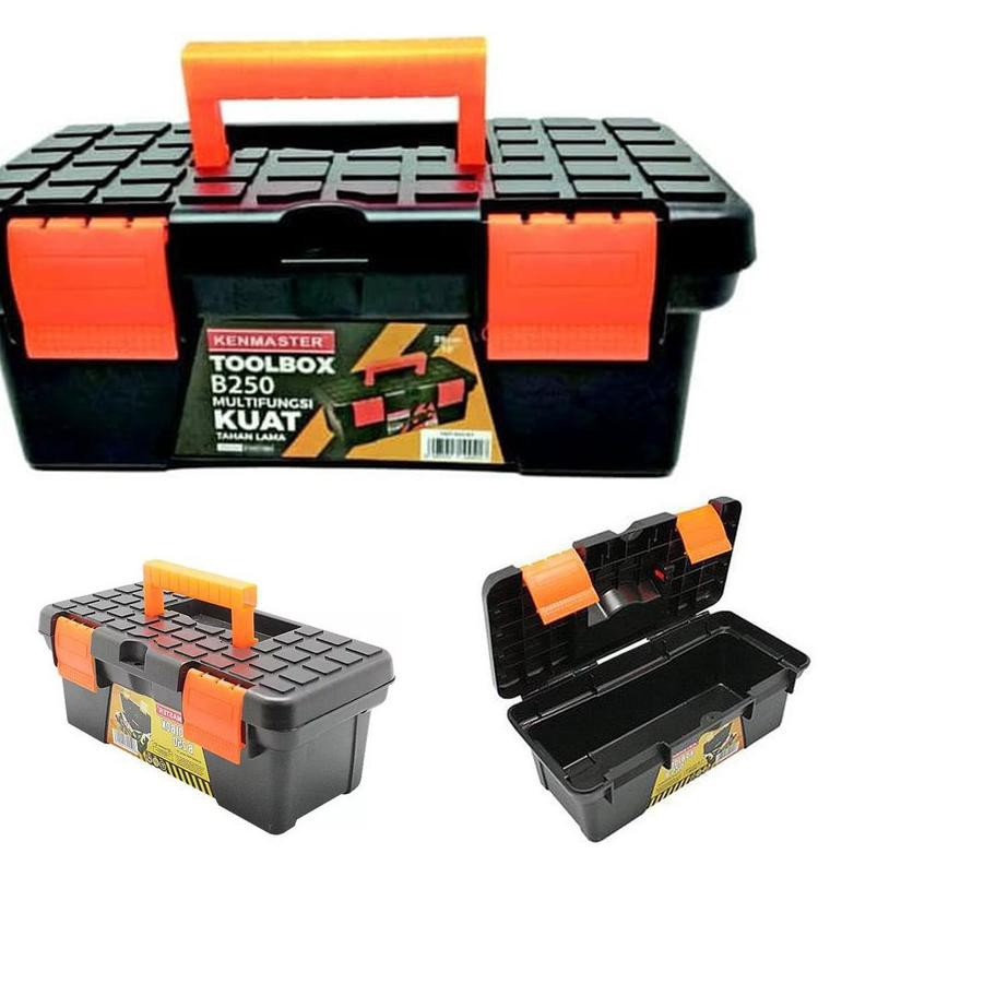 Habiskan ۞ TOOL BOX WADAH TEMPAT KOTAK PERKAKAS TOOLBOX PENYIMPANAN ALAT BENGKEL ELEKTRONIK TOOLS TU
