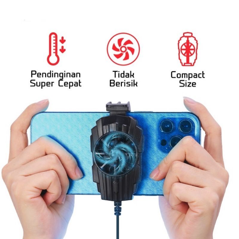 Fan Cooler/Pendingin Hp Radiator Cooling For Gaming[GAMEEN-01]
