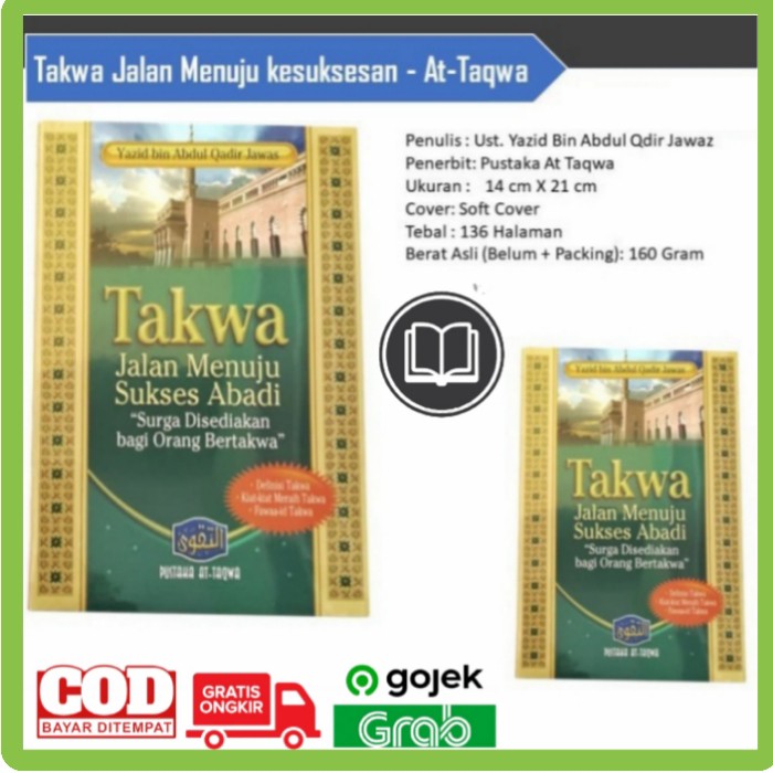 Jual Buku Takwa Jalan Menuju Kesuksesan At-Taqwa | Taqwa Menuju ...