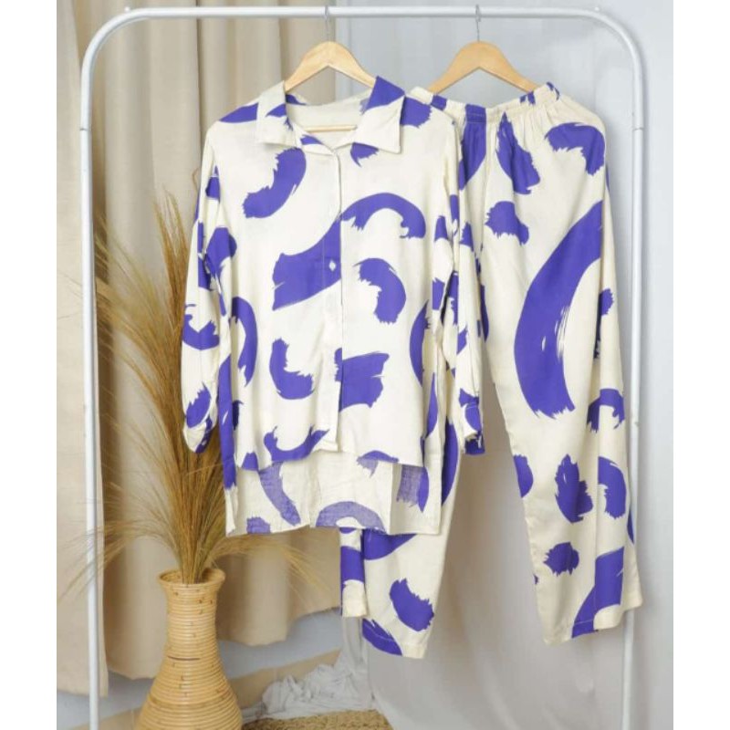 Setelan Celana kekinian - Katun Rayon