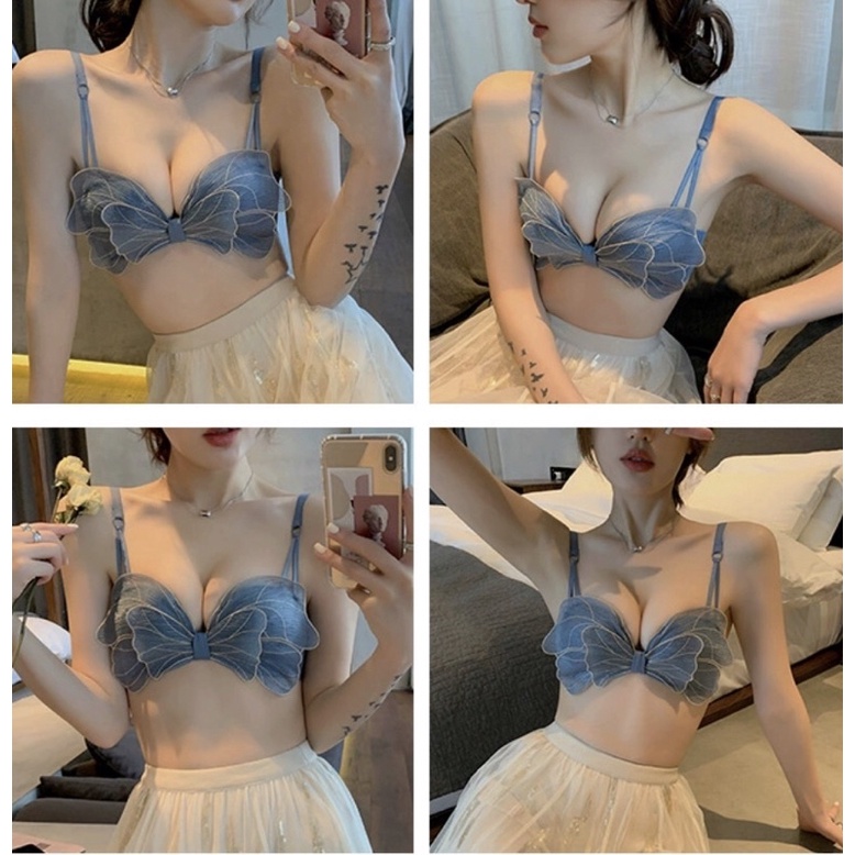 Bra Fashion (K-F39) Pakaian dalam wanita tanpa kawat / bra import korea