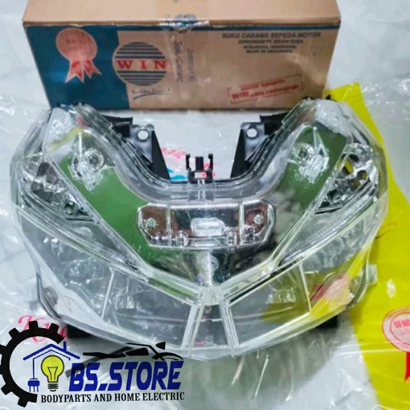 LAMPU DEPAN  REFLEKTOR DEPAN HONDA VARIO 150 125 LED OLD  2015 2016 2017 |  LAMPU DEPAN SET VARIO 150 125 PED OLD 2015-2017