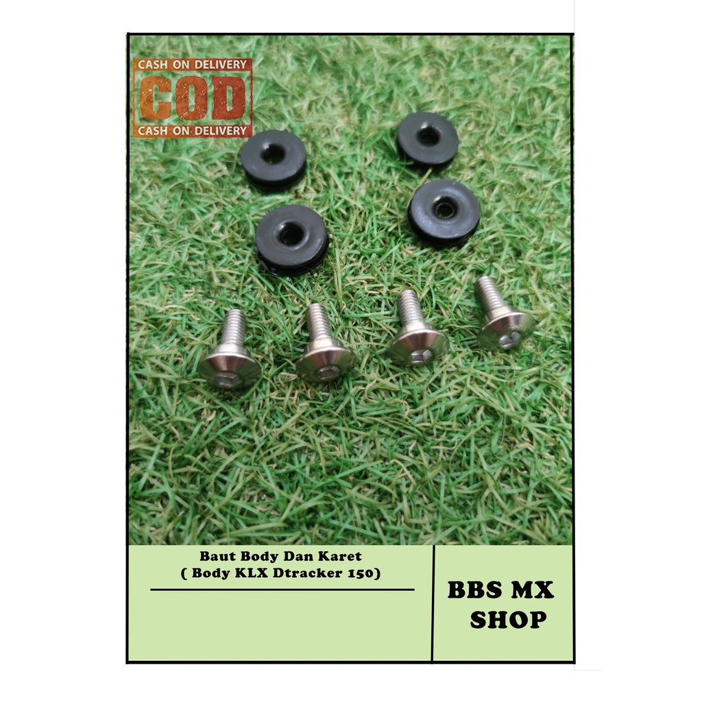 Karet Body Dan Baut Body KLX