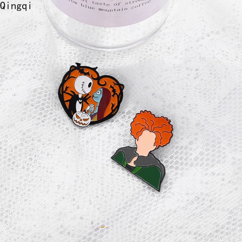 Bros Pin Enamel Desain Karakter Kartun Zombie Lydia Wednesday Sandersons Untuk Hadiah