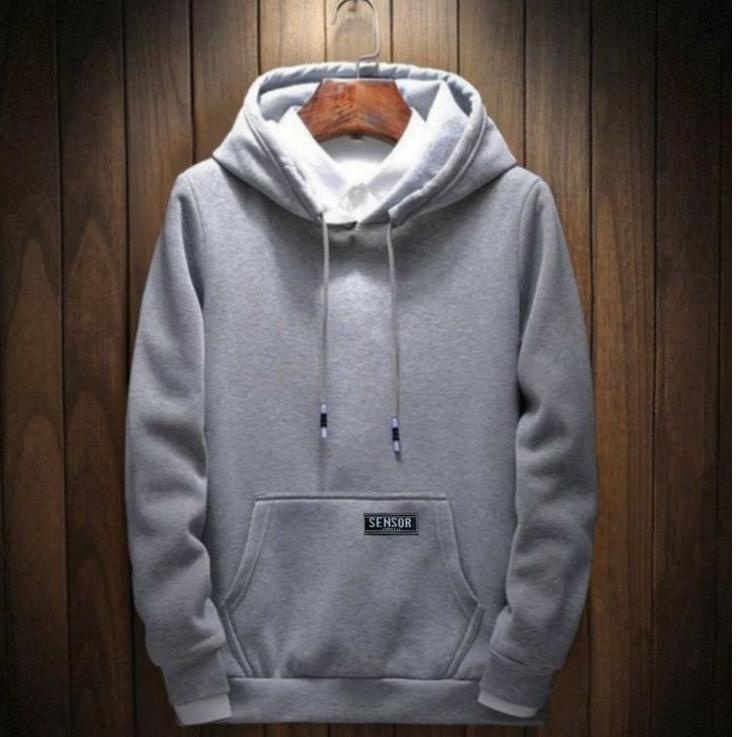 PROMO MURAH Sweater Pria Distro Deas Off White Berkerudung Dingin Remaja Memakai Hoodie Polos Keren 
