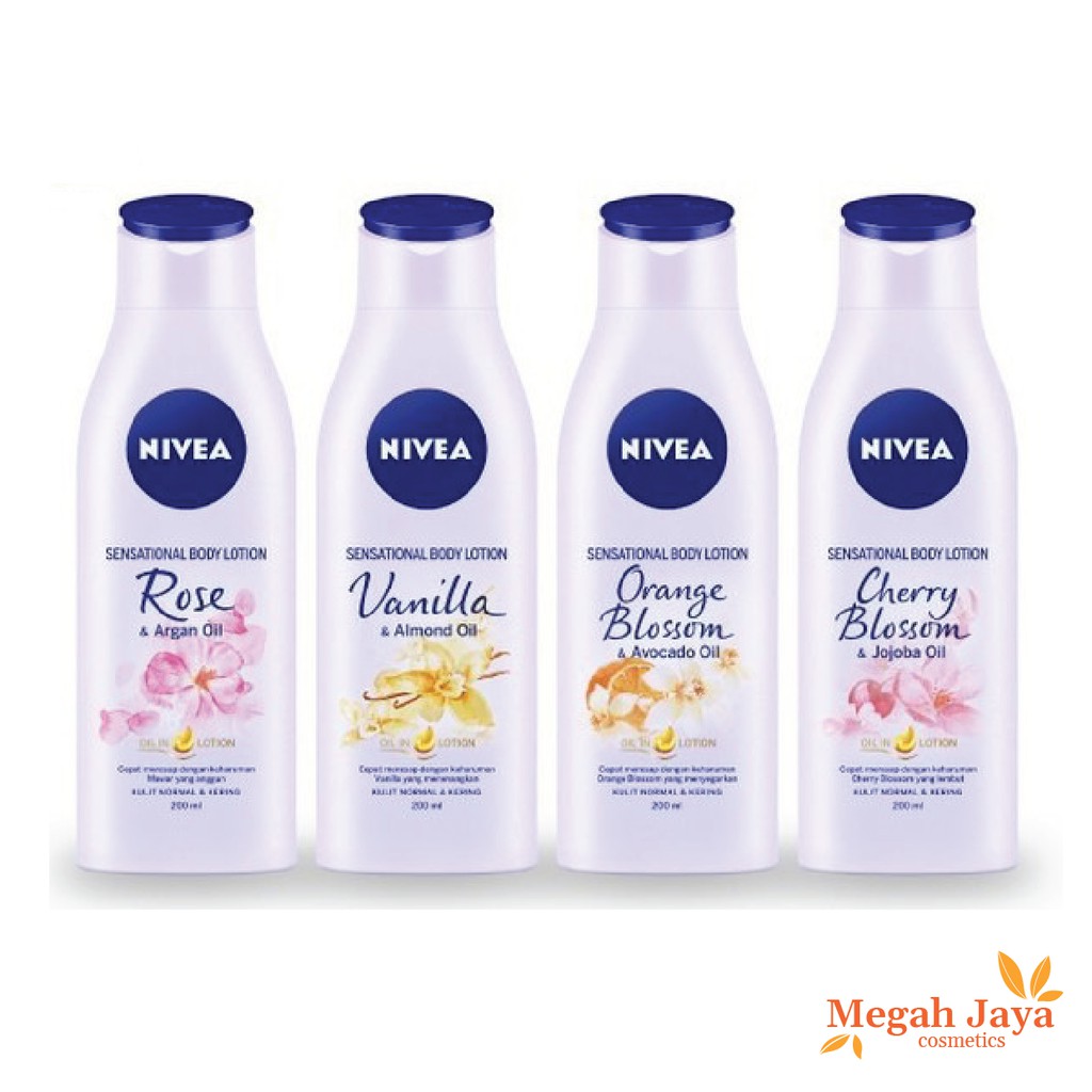 NIVEA SENSATIONAL BODY LOTION 200 Ml @MJ