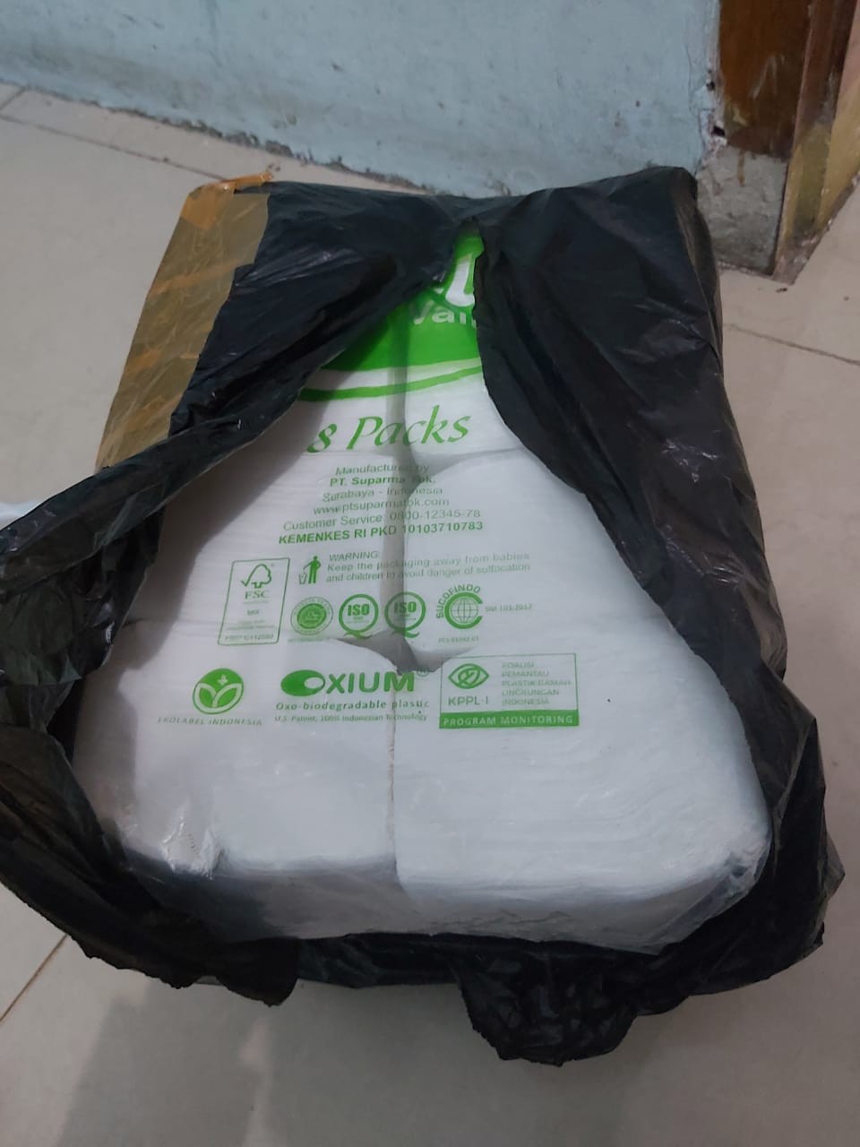 Tisu See-u Pop-up Tissue 8 In 1