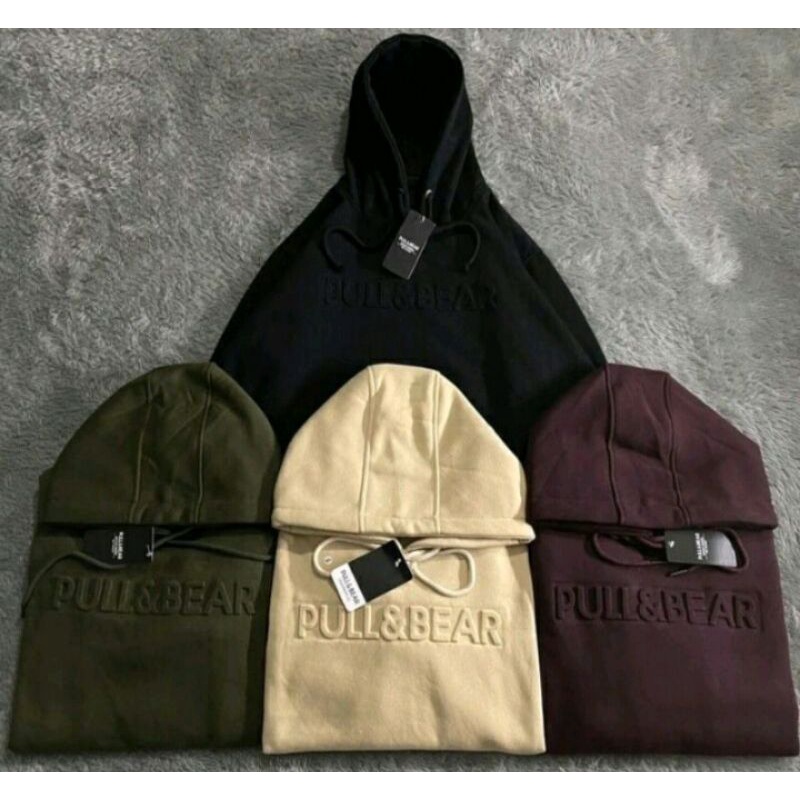 SWEATER HOODIE PULL &amp; BEAR PREMIUM /PRIA &amp; WANITA (BANDUNG.HOODIE) SIZE M L XL XXL